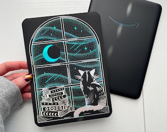 Kitty in the window Kindle Paperwhite Clear Case Insert