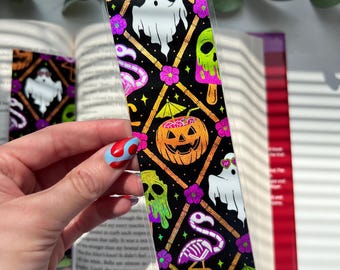 Summerween Handmade Foil Bookmark