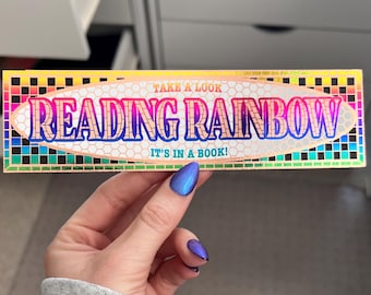 Rainbow Subway Tile Bookmark - 100% of the profits donated to the ACLU