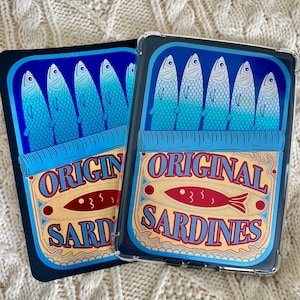 Tinned Fish Handmade Kindle Clear Case Insert