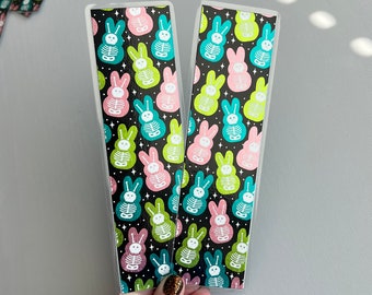 Easter skelebun bookmarks