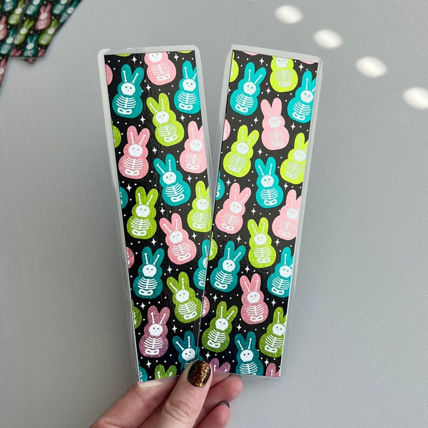 Easter skelebun bookmarks