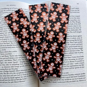 Gingerbread Skeleton Bookmark