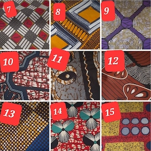 Pocket square, African print cotton blend handkerchief, Men accessory, gift for him