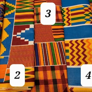 Kente pocket square, African print pocket squares 100% cotton handkerchiefs, ankara pocket squares, colourful hanky, Father&#39;s day gift