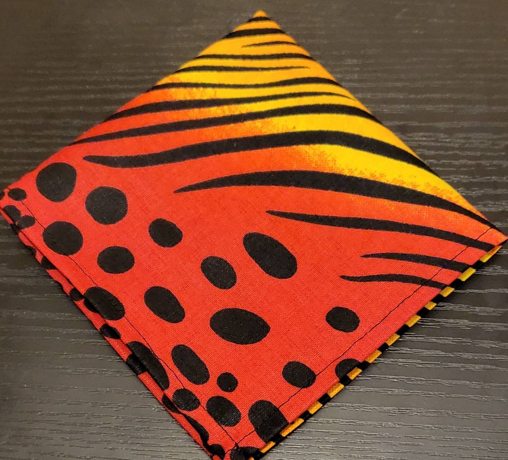 African print deals pocket squares