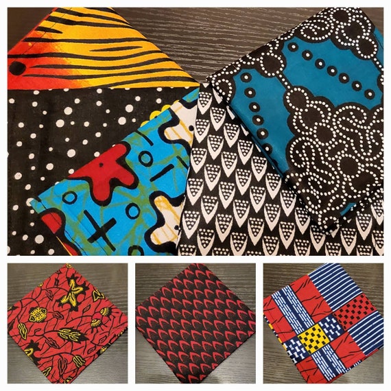 African print hotsell pocket squares