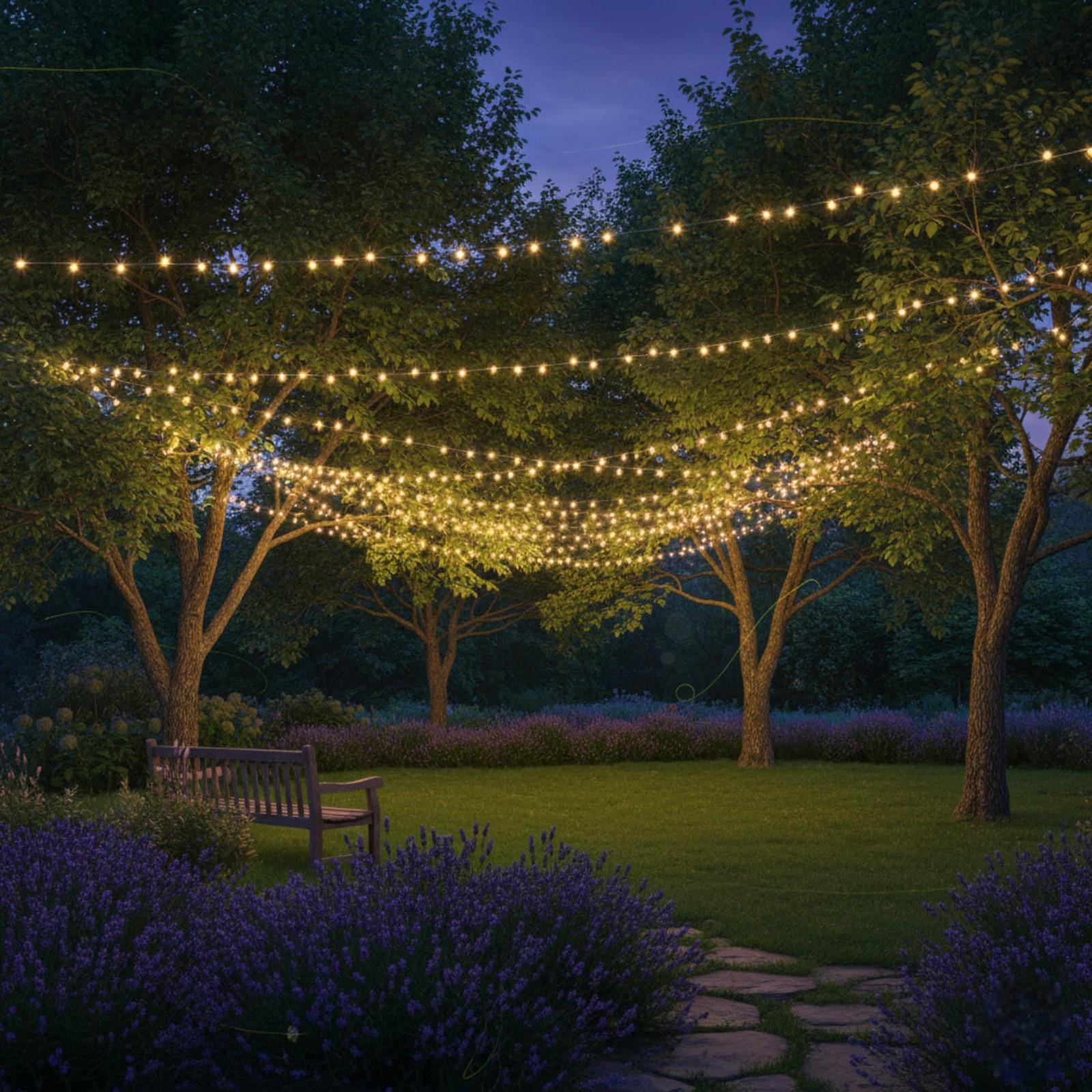 Led Firefly Large Installation Solar Wire 100 LED Firefly Lights - Decorative Copper Garden Fairy ...