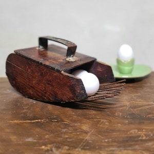 Norwegian Farmhouse Vintage Berry Picker Harvest Blueberry Scoop