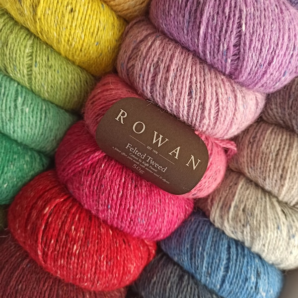 Gefilzter Tweed Rowan