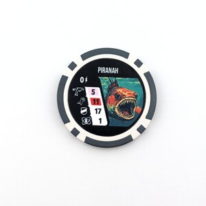 Ficha de espectador de Heroclix - Edición Piraná