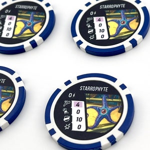 Marcadores de Starrophyte de Heroclix - Juego de 6 fichas