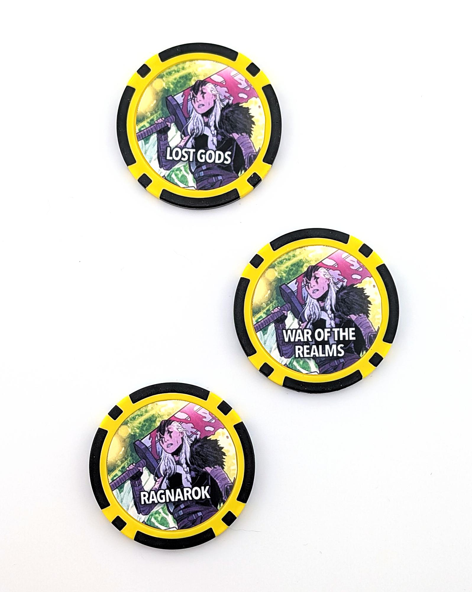 archive FUGA 3D crinkle denim プロトコル 鬼ヒゲ Heroclix Bystander Token - Freyja Storyline Edition [set of 3