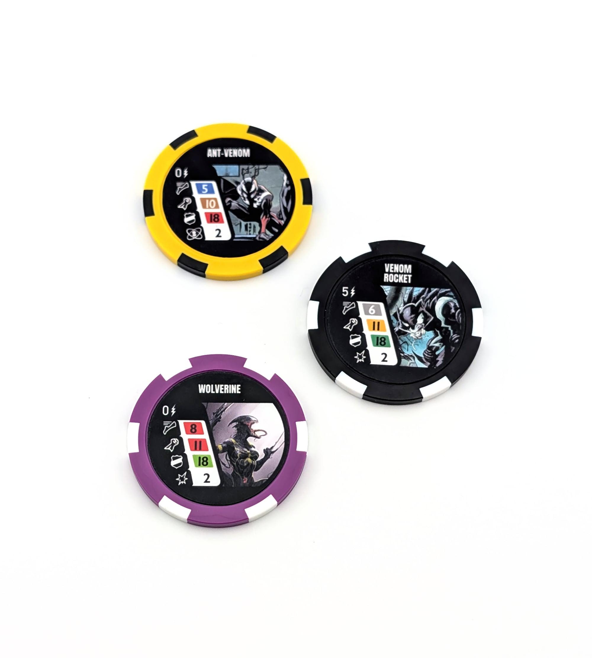 Heroclix Bystander Token - Old Man Venom Bystanders [set of 3