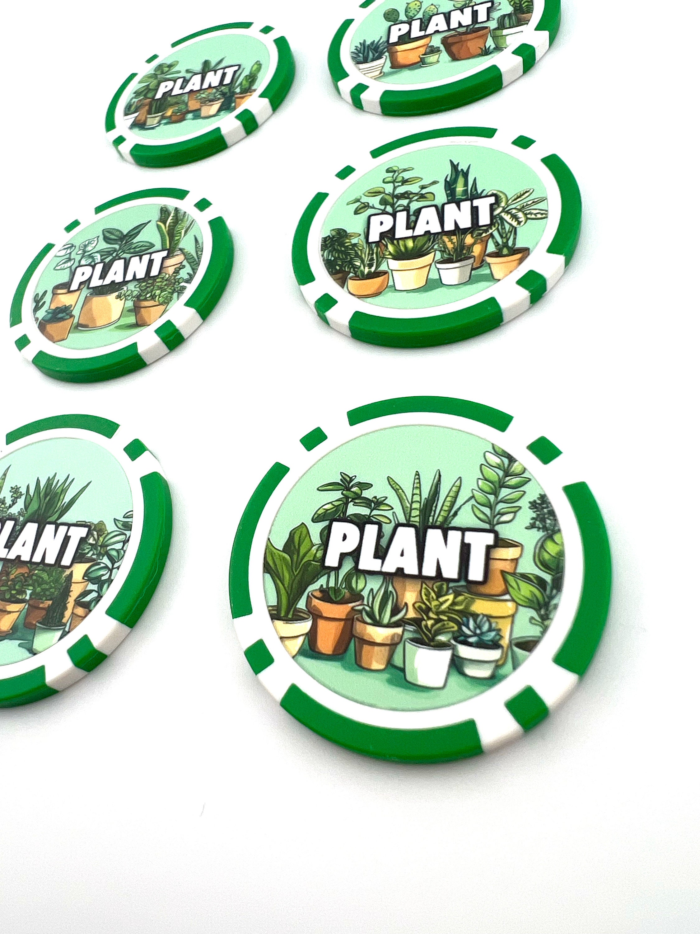 Heroclix Plant Markers - Set of 6 Tokens - Etsy