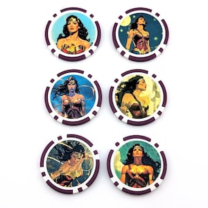 Fichas de acción Heroclix - Edición Maravillosa - Conjunto de 6