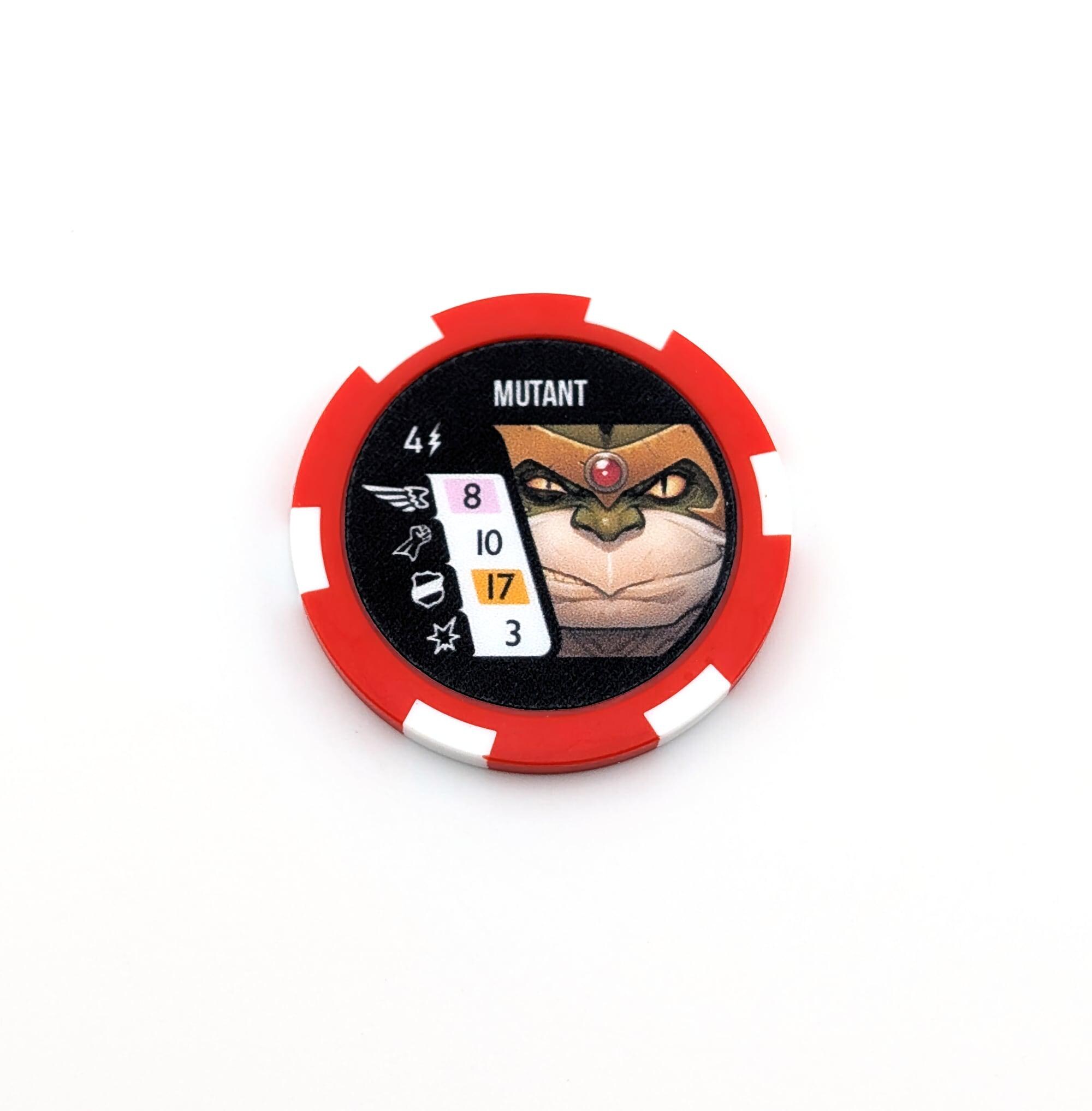 Heroclix Token - Mutant Bystander Token - Etsy