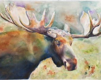 Moose Print - You Talken to Me?