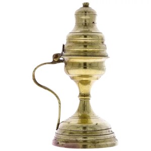 Rare 18th Century Antique Italian Brass Censer (Incense Burner)