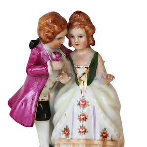 Meissen Style, Porcelain Figurine Couple, Marked: Vista Alegre, Portugal