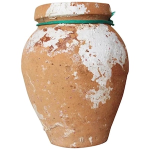 19th Century Antique Terracotta Octopus Trap, Octopus Terracotta Undersea Pot