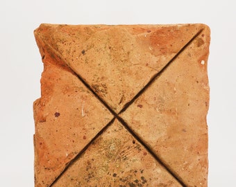 Ancient Antique Large Roman Brick Tile, Circa: 2nd-3rd century A.D., Iberian Peninsula