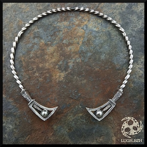 Ogma (Arc&#39;hant) Celtic Torque in Silver