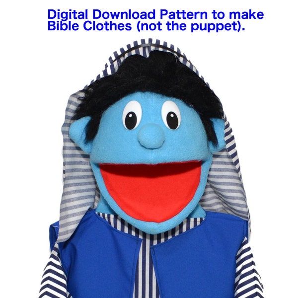 05. Bible Clothes Pattern for Puppets by Churchpuppets | Hand Puppet | Christian | Church | Resources |