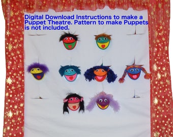04. Puppet Legs Pattern by Church Puppets Hand Puppet - Etsy