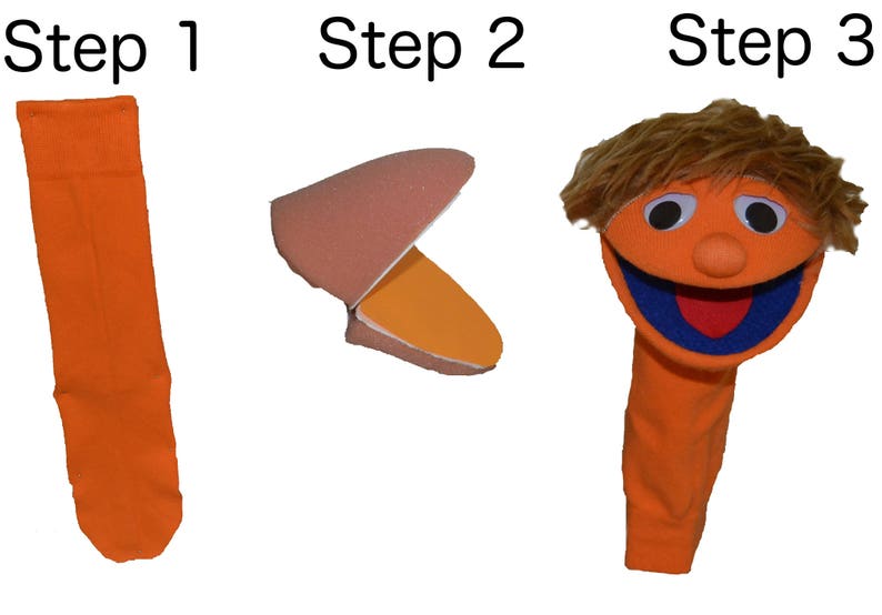 02. Sock Puppet Pattern by Churchpuppets | Hand Puppet | Christian ...