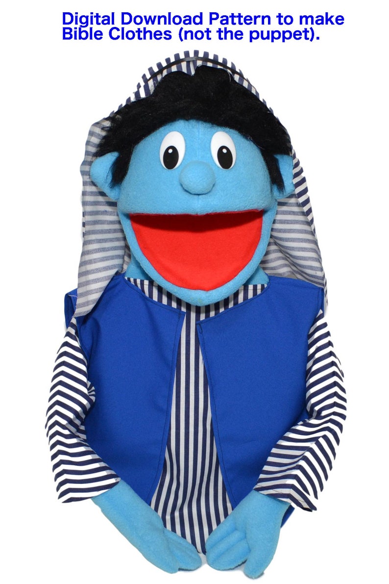 05. Bible Clothes Pattern for Puppets by Churchpuppets | Etsy