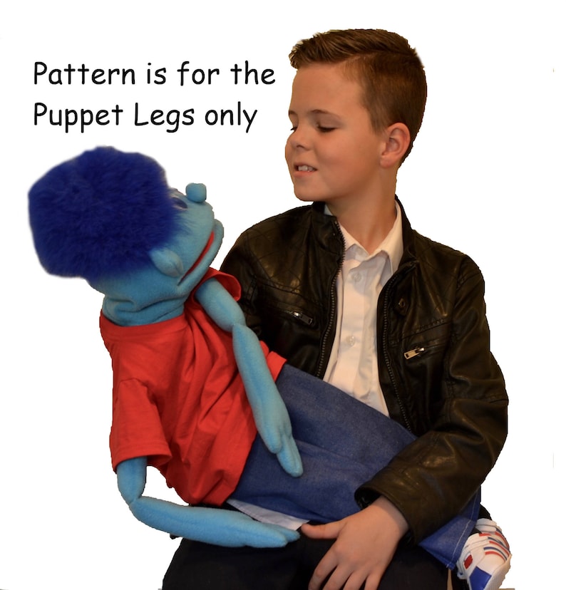 04. Puppet Legs Pattern by Church Puppets | Hand Puppet | Christian ...