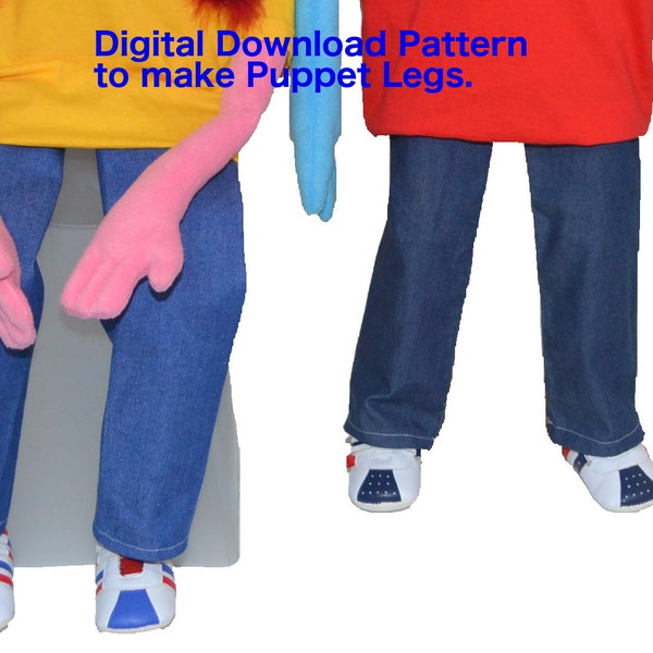 04. Puppet Legs Pattern By Church Puppets | Hand Puppet | Christian | Church | Resources |