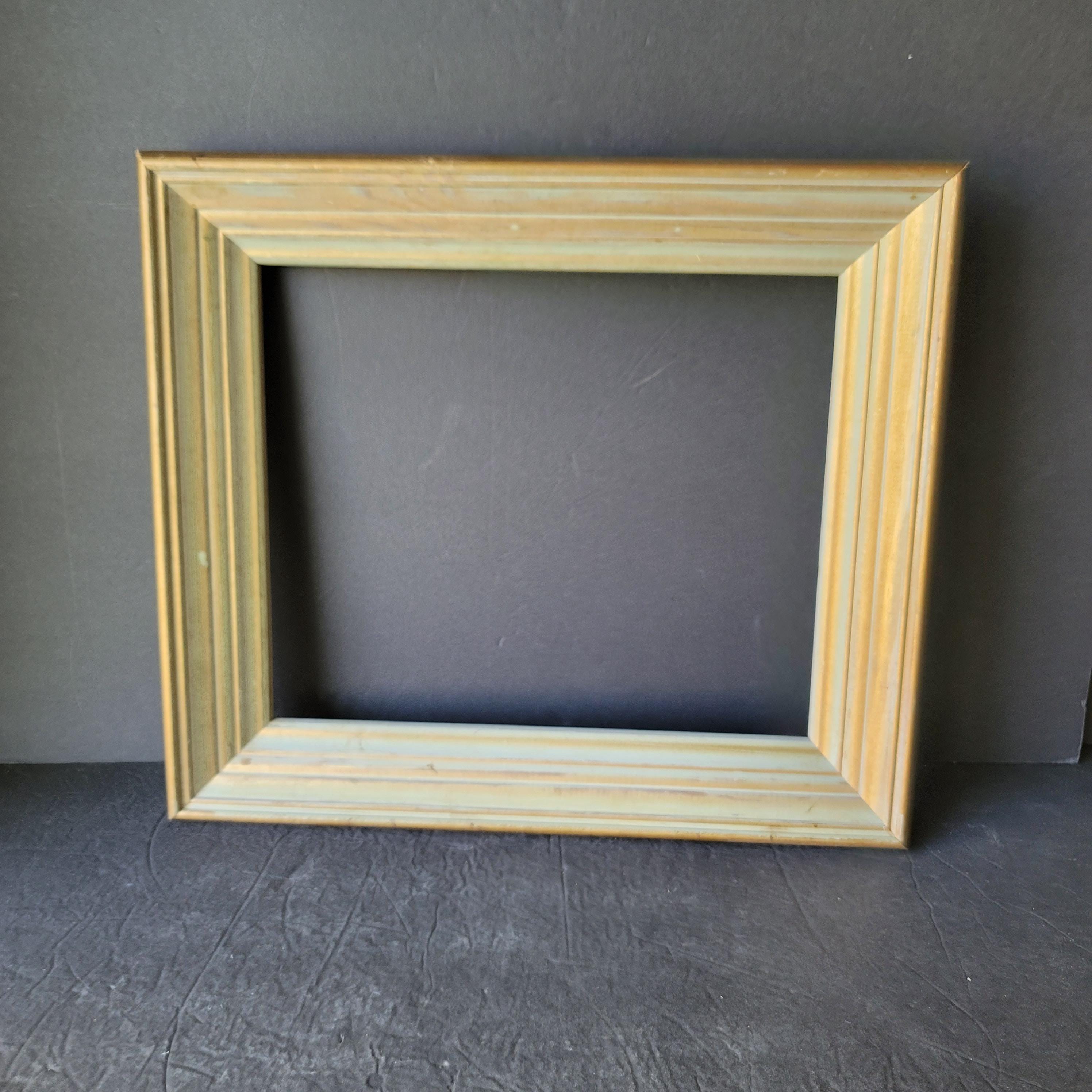 Vintage Chunky Rectangle Wood Frame Gallery Photo Wall 10x12 Photo - Etsy