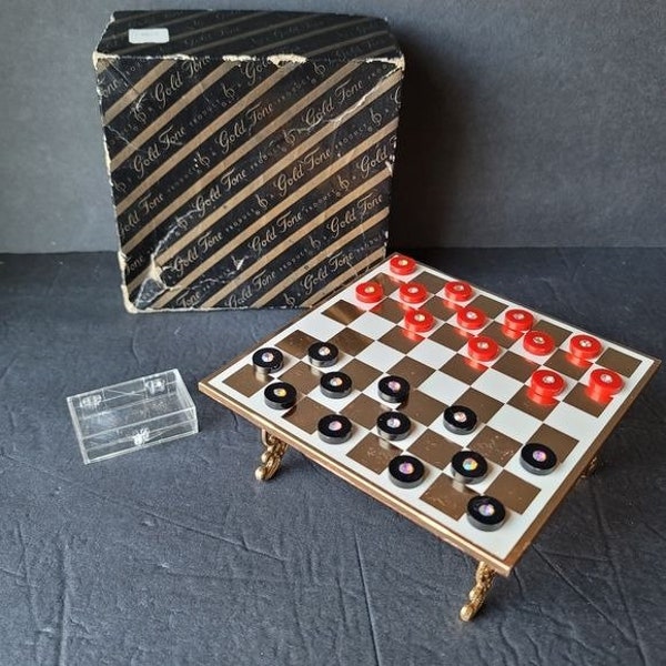Magnetic Checkers - Etsy