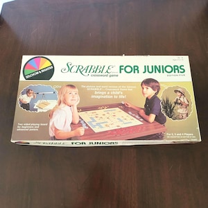Cruciverba Scrabble per ragazzi 1982 Selchow & Righter Edizione 5 n. 18