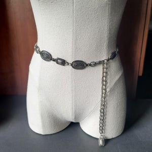 Vintage 90s Chain Belt - Etsy UK