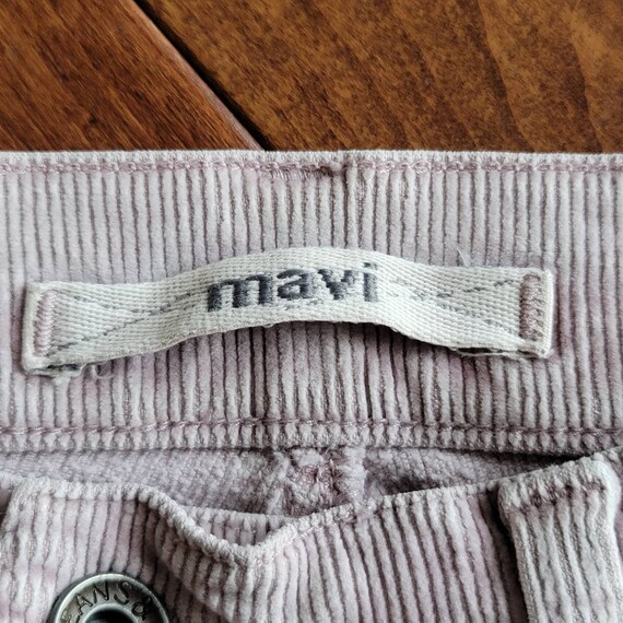 Vintage Low Rise Mavi Pink Corduroy Flare Leg Pan… - image 4