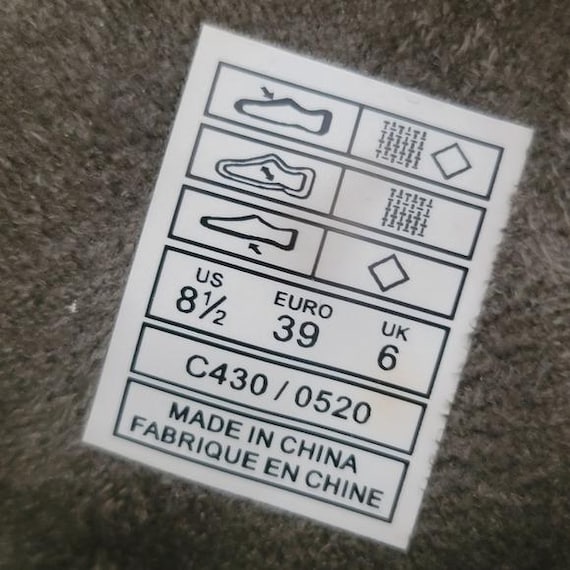 Olive Green Canvas Patchwork Combat Boots Size 8.5 - image 8