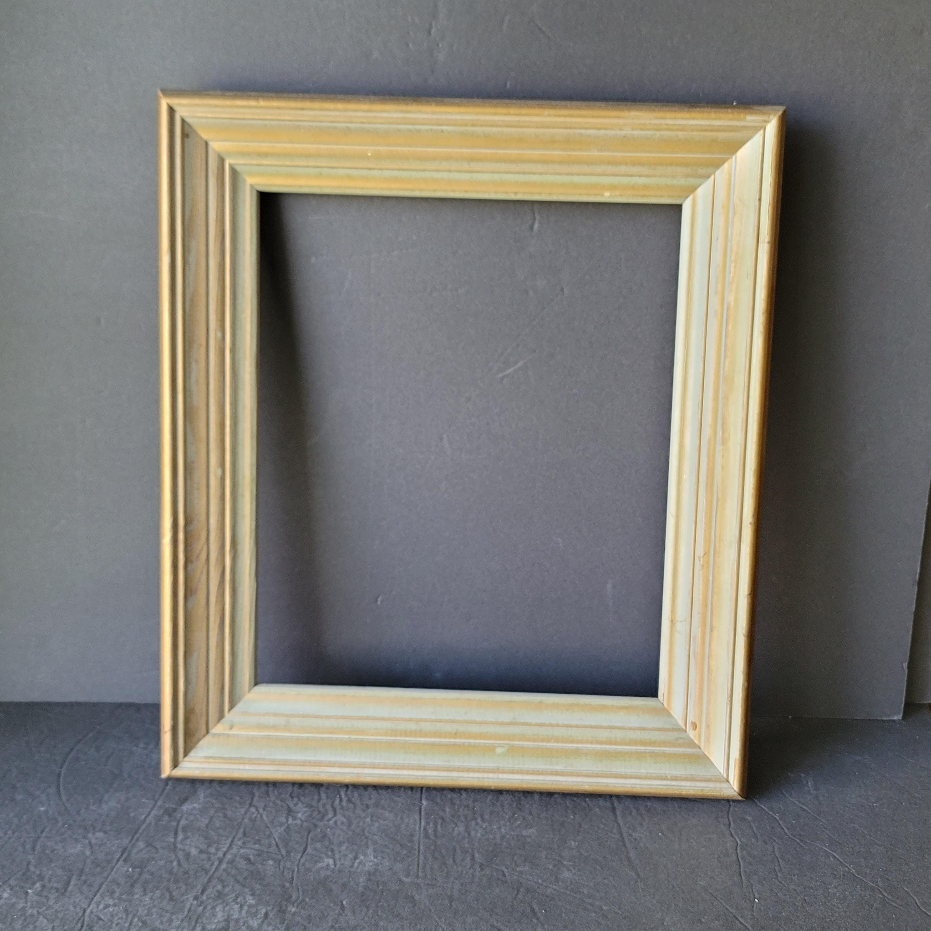 Vintage Chunky Rectangle Wood Frame Gallery Photo Wall 10x12 Photo - Etsy