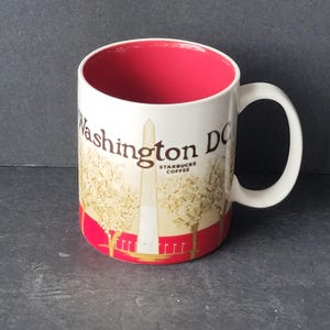 Starbucks Washington DC Global Icon Coffee Tea Mug Cup coffee lover hot chocolate