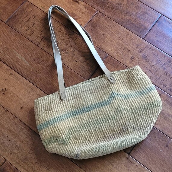 vintage market bag lined Gem