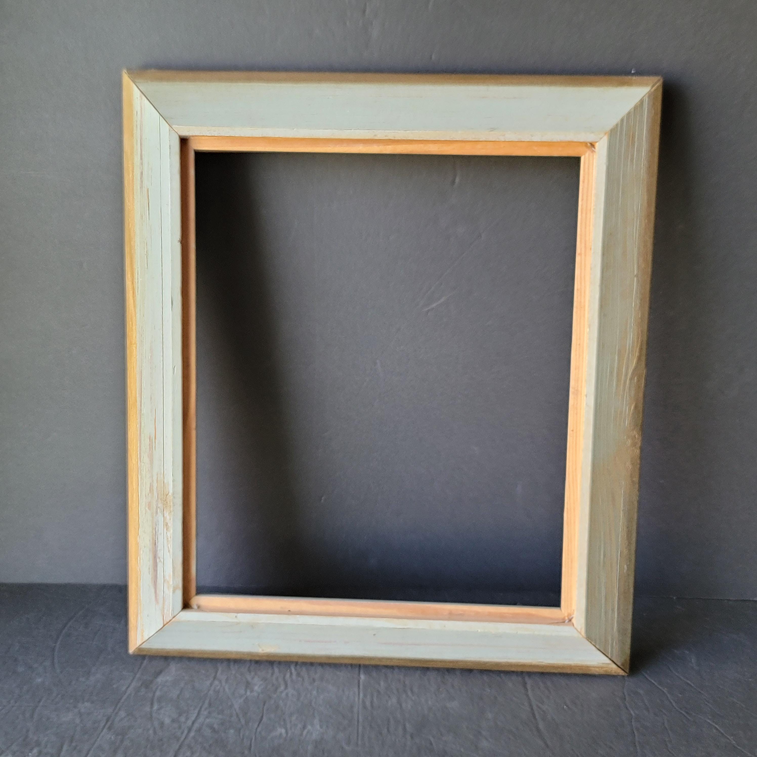 Vintage Chunky Rectangle Wood Frame Gallery Photo Wall 10x12 Photo - Etsy