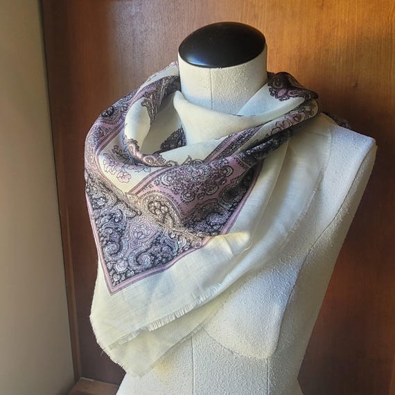 VINTAGE GLENTEX BANDANA & SCARF 1960 main image 3