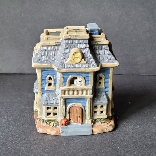 Ceramic House Light Up Etsy