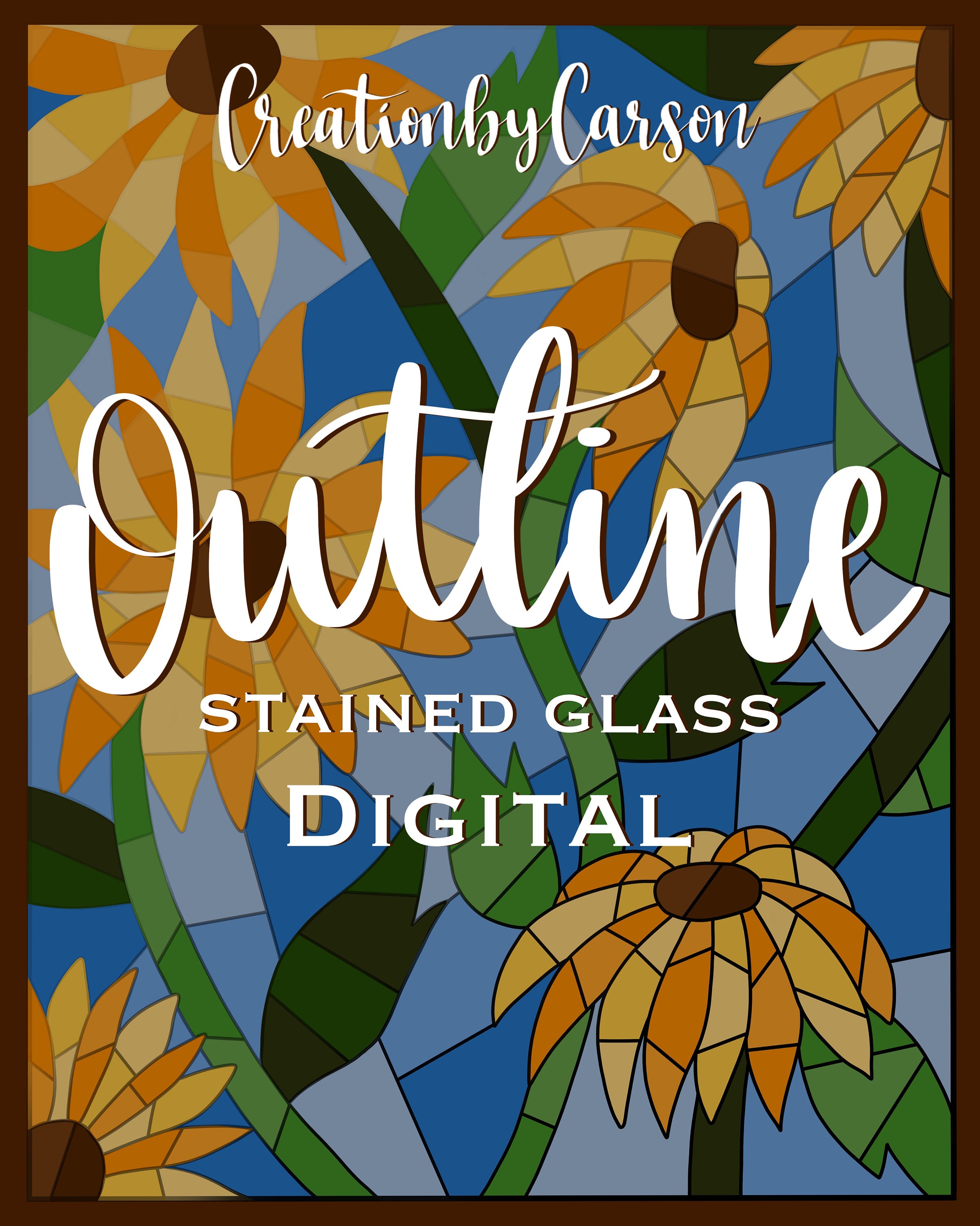 DIGITAL OUTLINE YOURSELF Reverse Coloring Book - Etsy