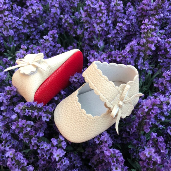 red bottom shoes for baby girl