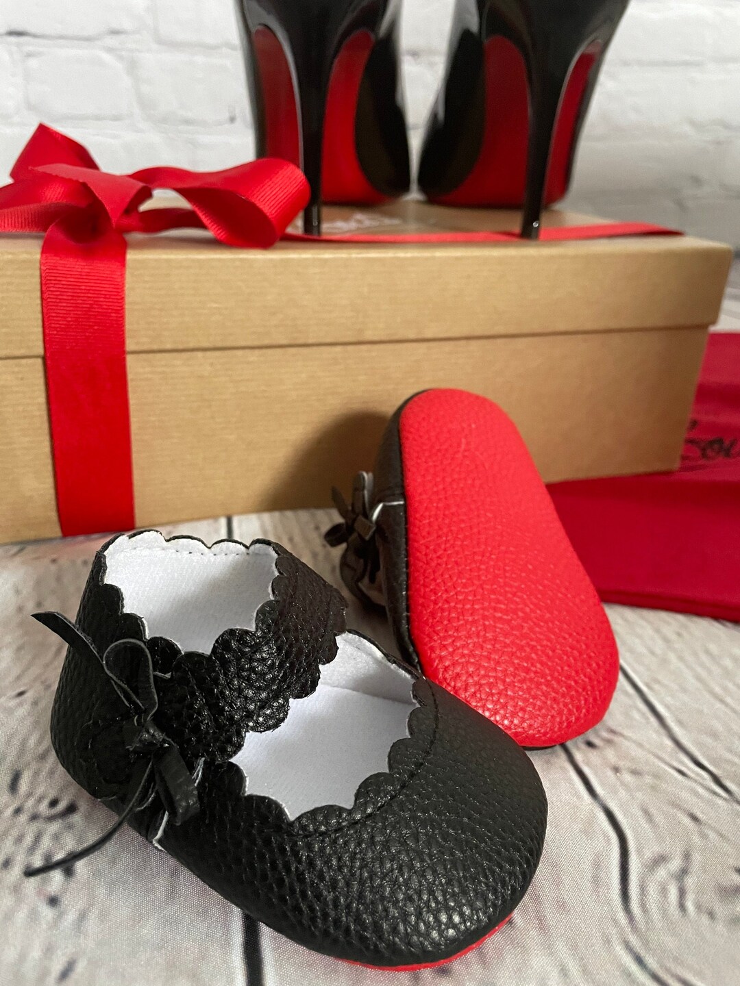 Baby Girl Shoes, Baby Red Bottom Shoes, Red Bottom Baby Girl, Newborn Red Bottom, Loub Inspired