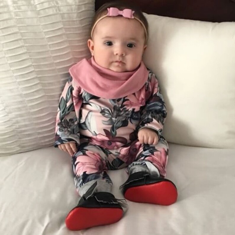 HIGH QUALITY Baby Bow Red Bottom Newborn Red Bottom Etsy