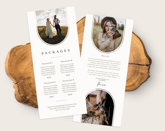 Download Rack Card Template Etsy